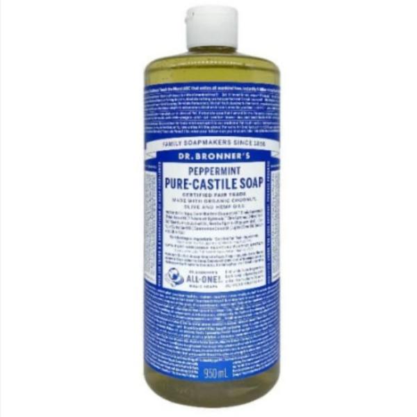 ドクターブローナス ペパーミント ピュア キャスティル ソープ 950ml（チソン） 5,219円