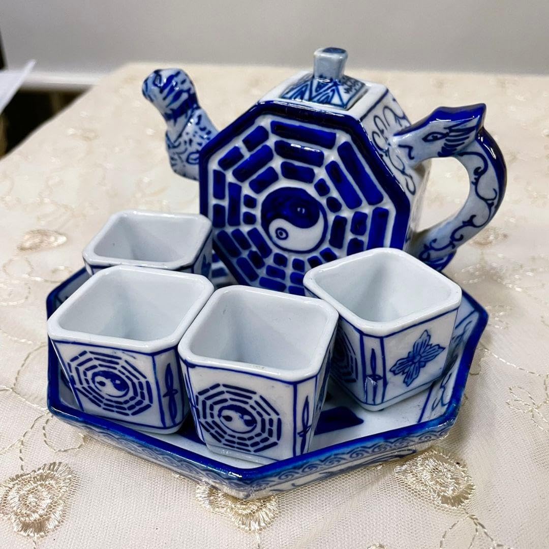 中国 茶器セット 骨董 蚤の市 アンティーク