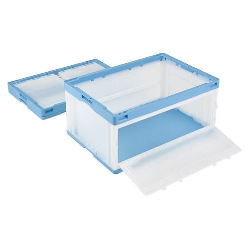 （まとめ買い）岐阜プラ CB76NR カタトビラLブルー透明 CB76NR カタトビラL Bトウメイ [x3]