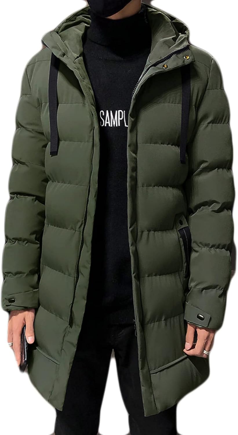 メンズ ダウンコート アウター ロング丈 防寒着 厚手 コート 綿服 ジャケット フード付き 冬 通勤 通学 大きいサイズ 中綿ジャケット 暖かい 上品 アウトドア 防寒コート アウター ハイキング 9,667円