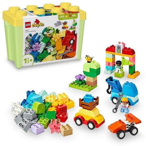 レゴ(LEGO) デュプロ デュプロのコンテナ デラックス くるまとトラック おもちゃ 玩具 プレゼント ブロック 幼児 赤ちゃん男の子 女の子 子供 1歳 2歳 3歳 乗り物 のりもの 10439