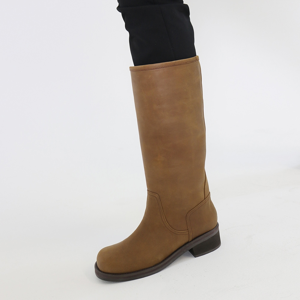 Nordic Long Boots Brown