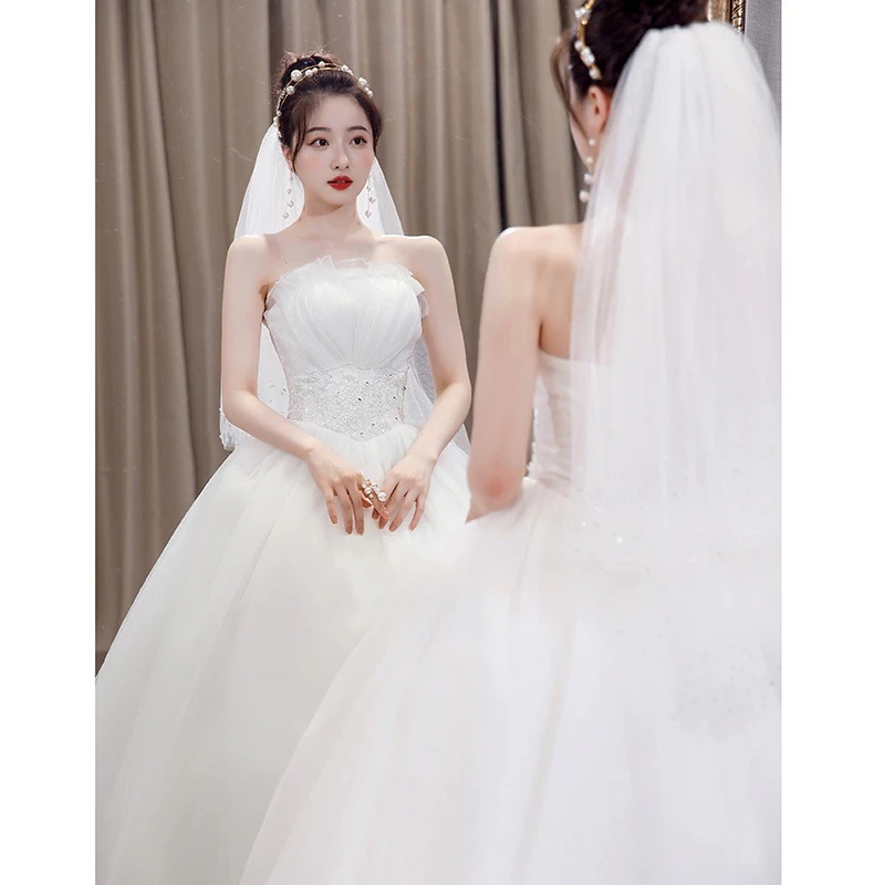 スドレスドレスウェディングドレス白 ス Aライン マーメイド ロングドレスお呼ばれ 花嫁ロングドレスお呼ばれ 結婚式二次会 前撮り 20代30代40代 パーティードレス 26,677円