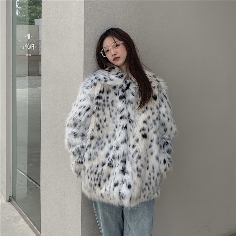 ファーコート 魅せる アウター コート ジャケット ミディアム丈 袖あり 長袖 ファー ふわふわ