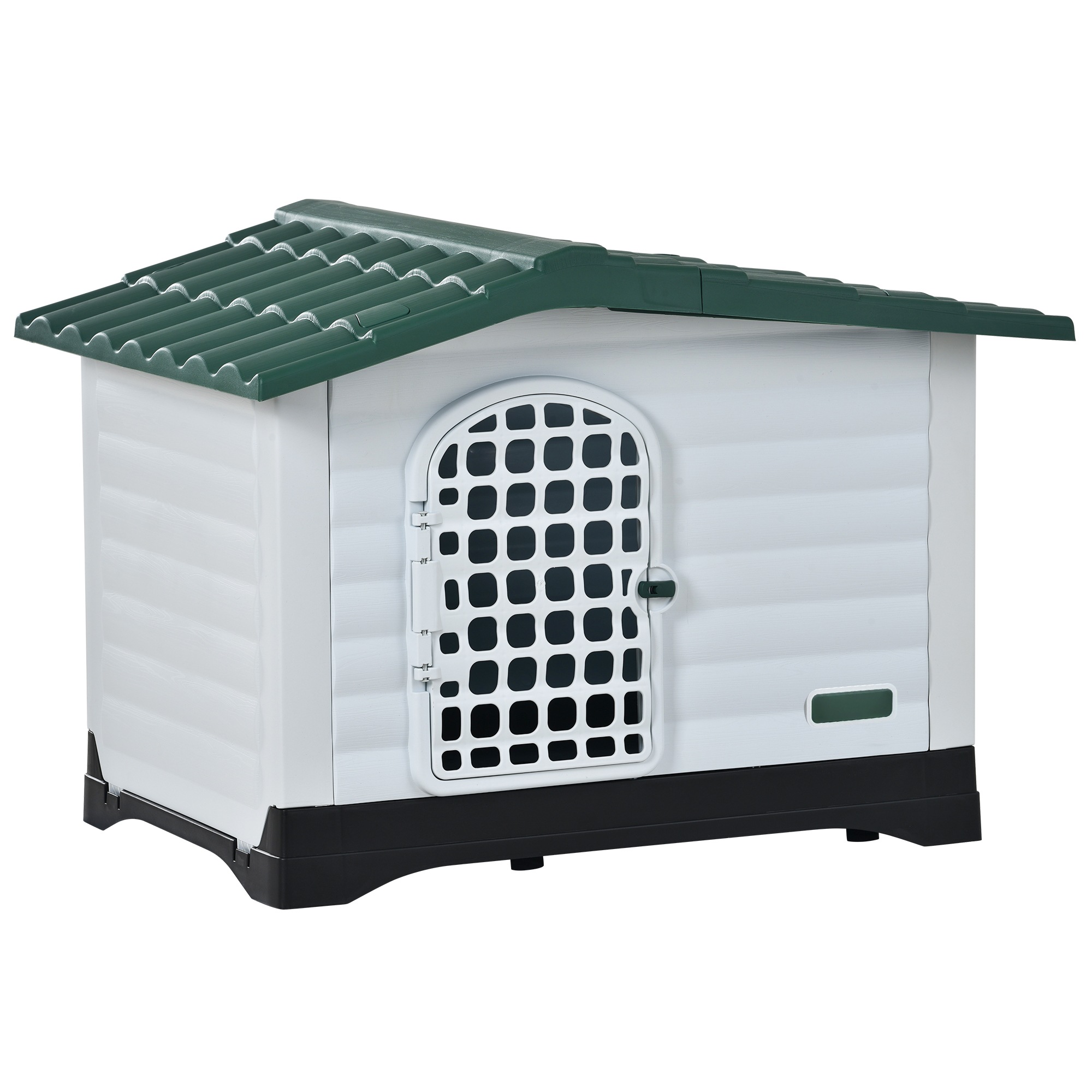 【国内発送】H 112犬小屋 ドア付き ペットハウス ペットケージ プラスチック製 犬 室内犬 室外 ペットゲージ オシャレ ボブハウス ペットハウス ペットサークル XL
