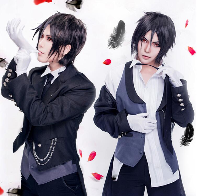 黒執事 コスプレ 衣装 変装 仮装 セバスチャン メートルカードエリス クリスマス ハロウィン コスチューム 学園祭 文化祭 イベント