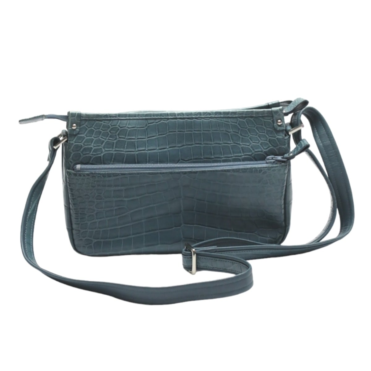 クロコダイル JRA ショルダーバッグ ブルー