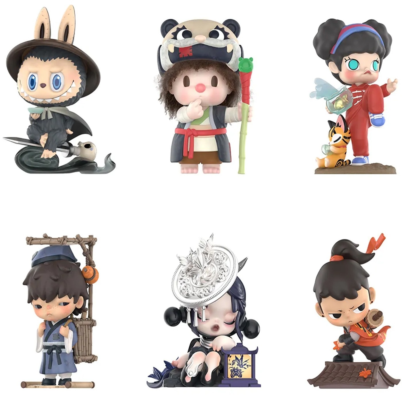 公式正規品POPMART 武双ポップマート 14周年記念シリーズ ガチャポン ブラインドボックス