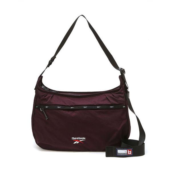 [24FW] [新商品入荷]プライマリーナイロンクロスバッグ - バーガンディ REBA4FY14U3