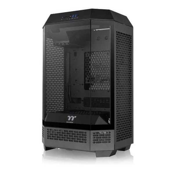 The Tower 300 Black 3面強化ガラスパネル採用 八角柱スタイル MicroATX PCケース A-1Y4-00S1WN-00 22,980円