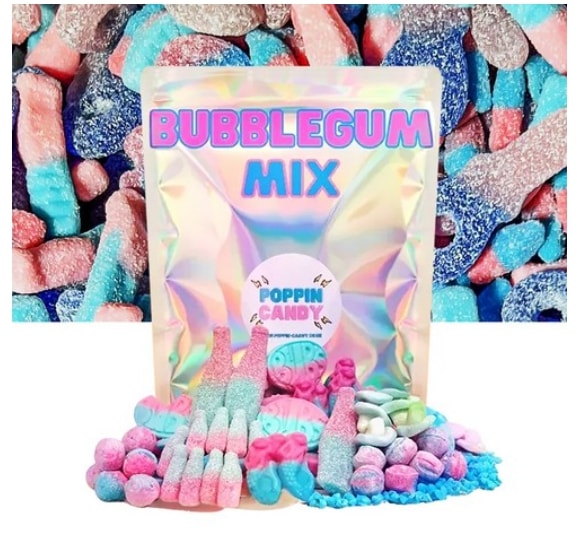 BUBBLEGUM MIX バブルガム ミックス スウェディッシュゼリー スウェーデンキャンディ 180g×1個 / 韓国お菓子 / 韓国食品 / 버블검 믹스 180gX1