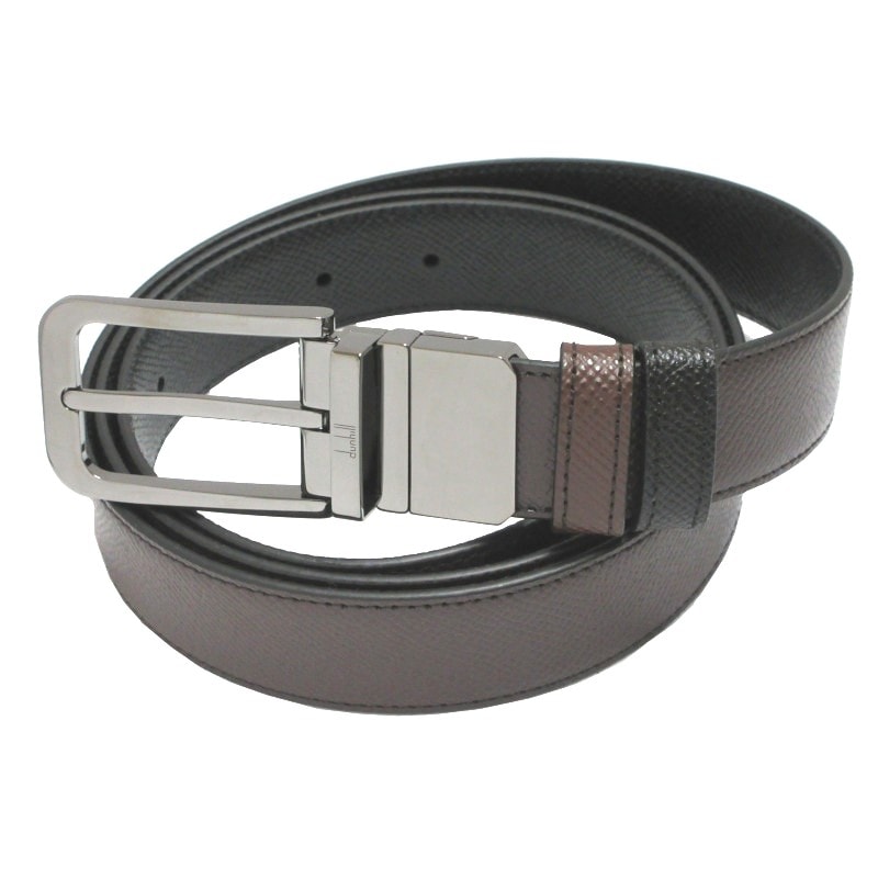 ベルトメンズ DU26R4T03AA20142 30MM TONGUE RND RT SMT/G, BROWN, 42 【リバーシブル】【サイズ調整可能】