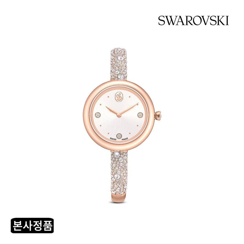 [スイス製] Sublima バングル ローズゴールドトーン メタル時計 5734633