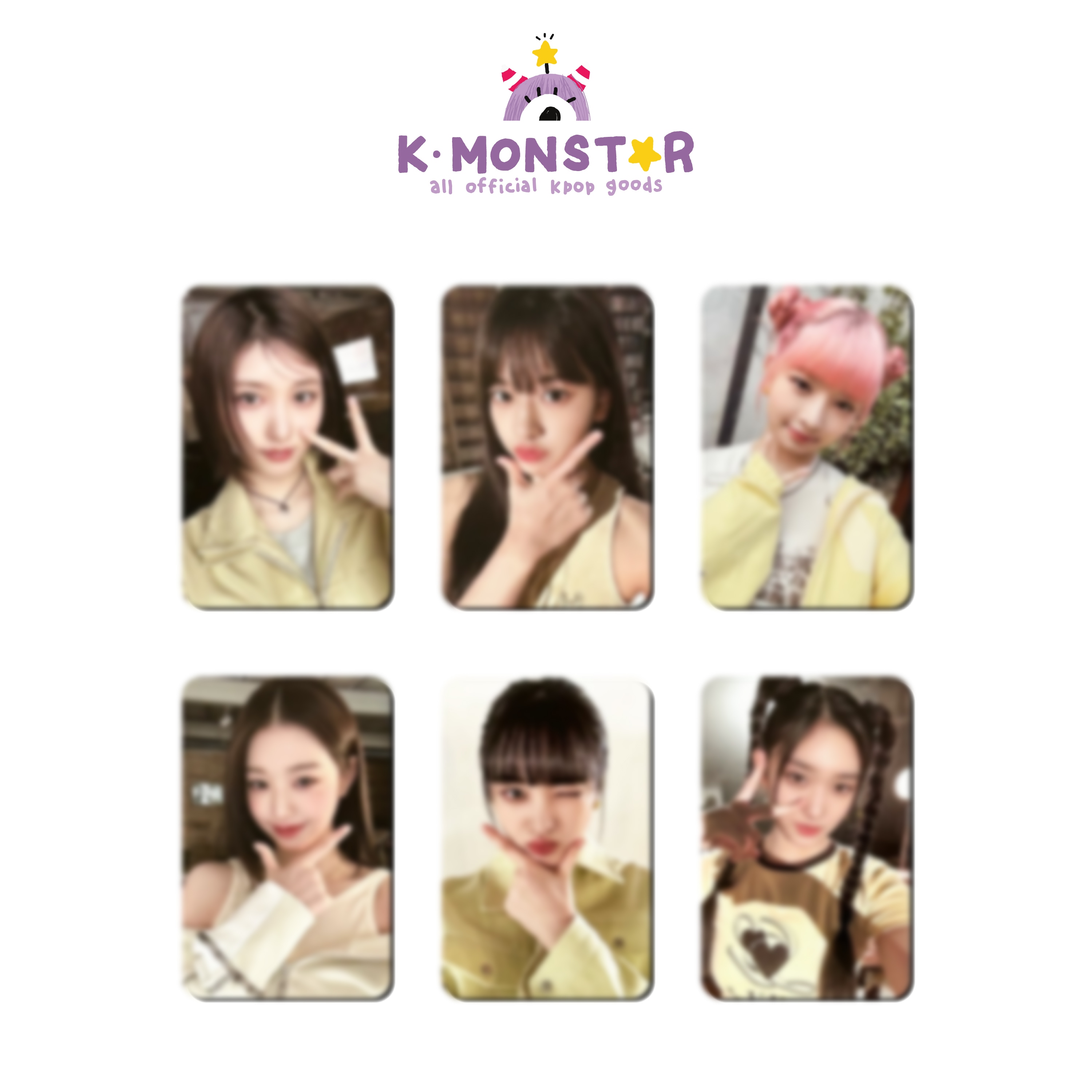 Kwangdong X IVE SEPCIAL EDITION PHOTOCARD 6SET