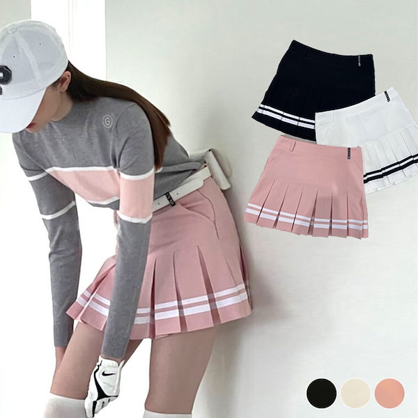 Qoo10] ゴルフウェア レディース 韓国 スカート
