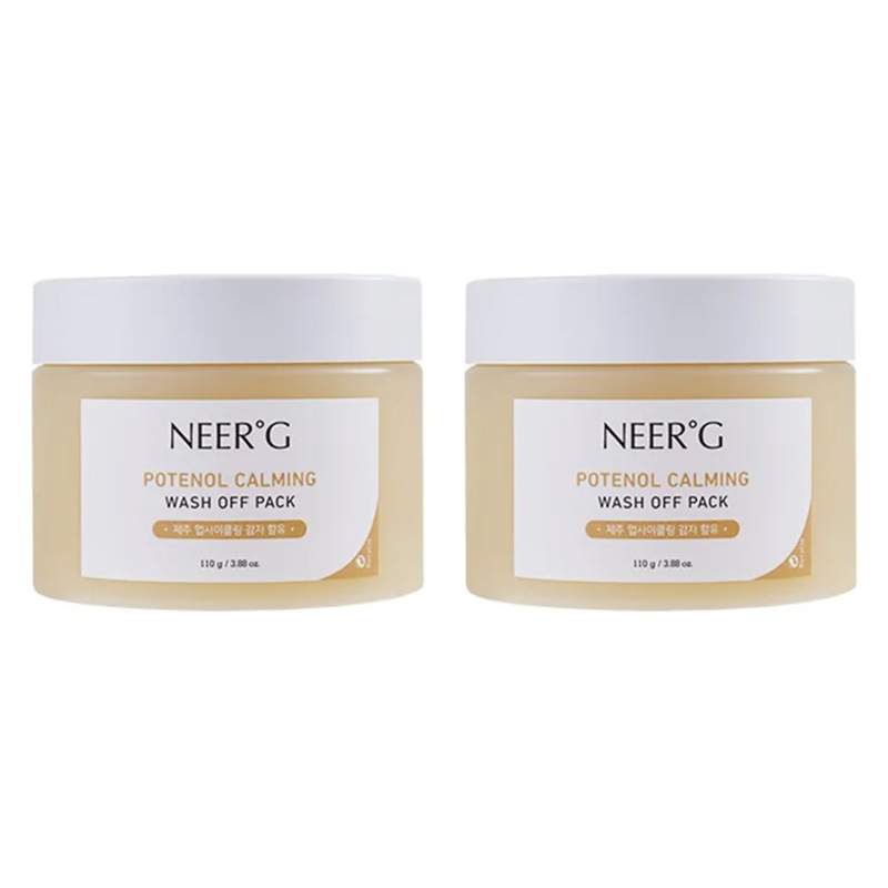[1+1] ポテノール カーミング ウォッシュオフパック 110g+110g / 韓国コスメ