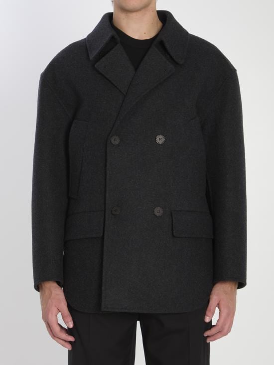 FENDI Men Coats FW1415 GREY