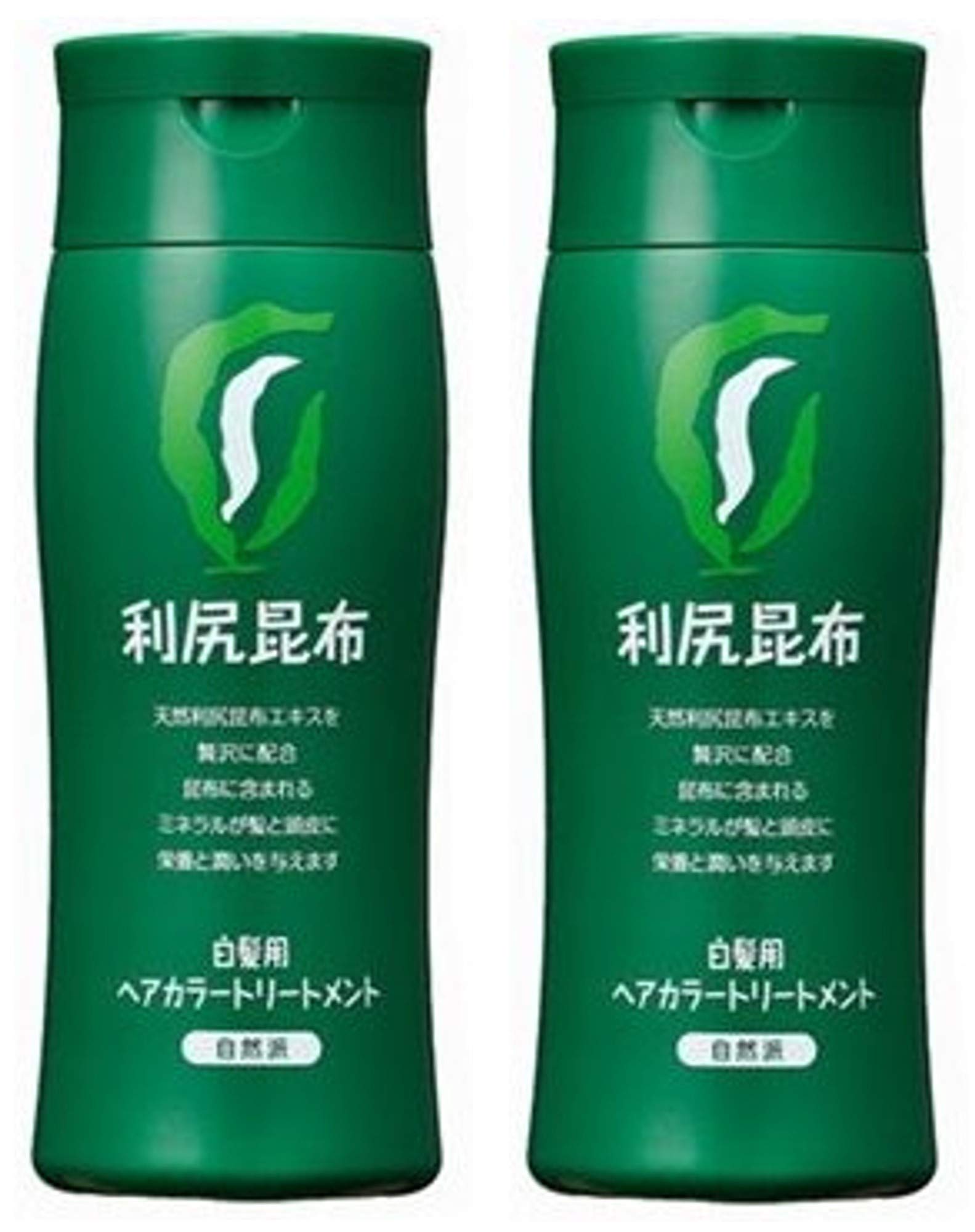 ピュール 利尻昆布ヘアカラートリートメント 白髪染め (ブラック) 200ｇx2本 4582142694041 6,066円