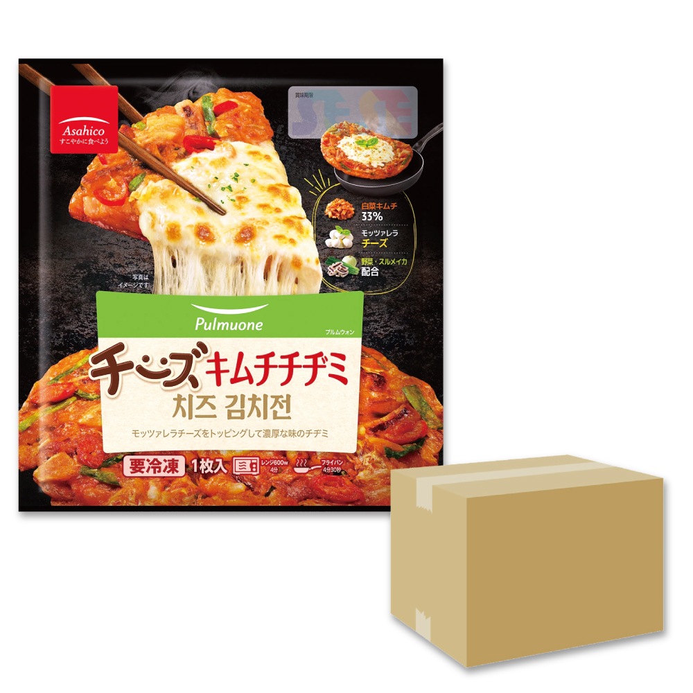 チーズキムチチヂミ 20袋 箱売り 200g / 冷凍 Asahico アサヒコ 韓国 ジジミ プチムゲ チョン