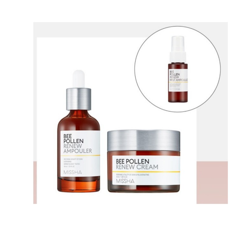 ビフォーレン レニュースペシャル3点セット（アンプーラー40ml+クリーム50ml+ミストアンプル30ml）