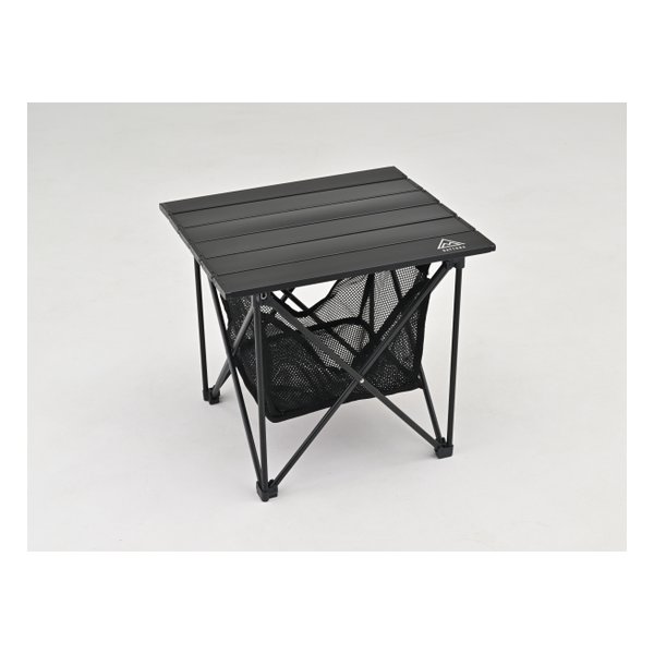 キャンプ テーブル 折りたたみ 軽量 収納付き コンパクトアルミテーブル+ ブラック 37539 5,535円