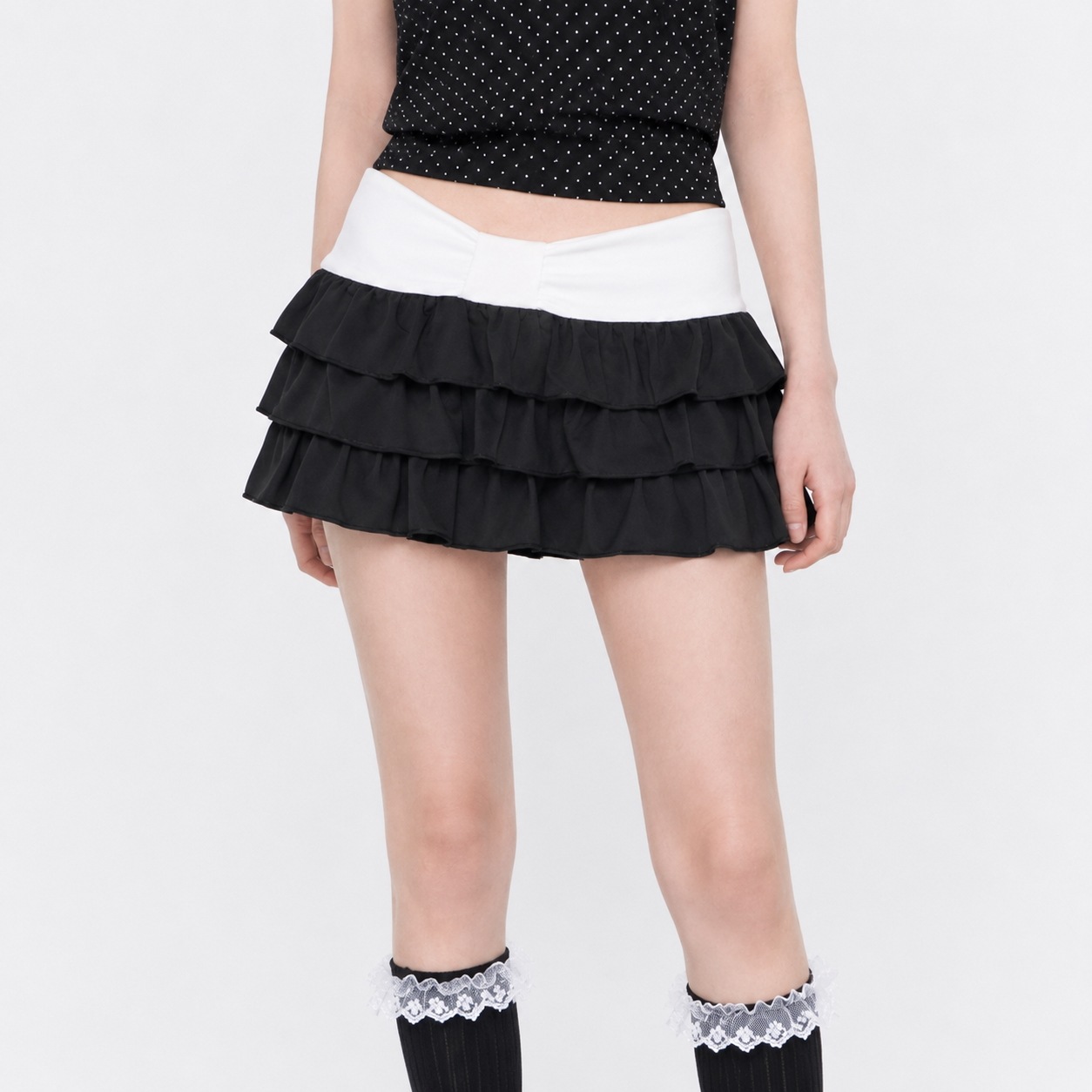 Bow Mini Skirt Pants リボンスカパン 全3カラー + FREE GIFT
