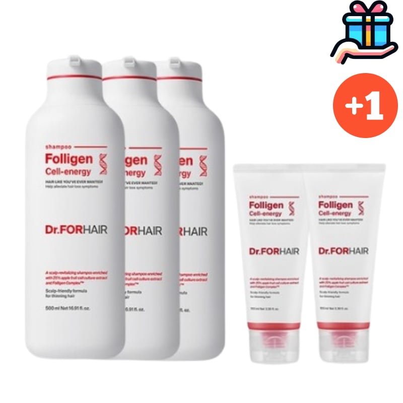 [大容量企画セット2+1]ポリジェン セル エネルギー シャンプー 500mlx3+100mlx2 / 総 1.7L 韓国人気 BEST 脱毛 ヘアケア 頭皮ケア 髪 ボリューム 敏感