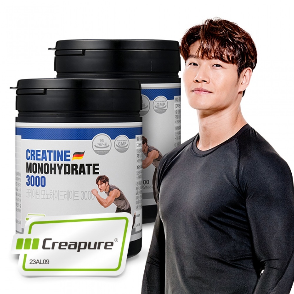 カロバイクレアチン一水和物3000mg キム・ジョングクヘルスブースター 300g100回分の2回分
