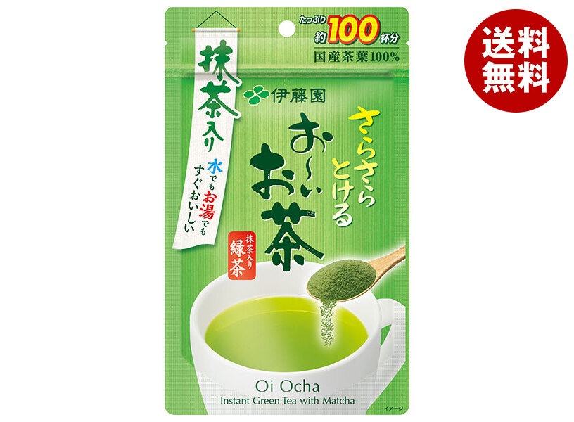 伊藤園 お～いお茶 お抹茶入り緑茶 80g＊6袋入