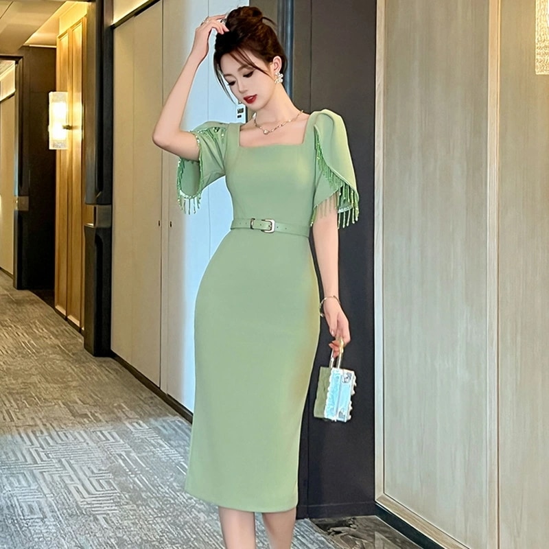 タイトドレス イブニングドレス パーティードレス 発表会 謝恩会 卒業式 披露宴 お呼ばれ 20代30代 大学生 二次会 春夏秋冬 ハイウエスト