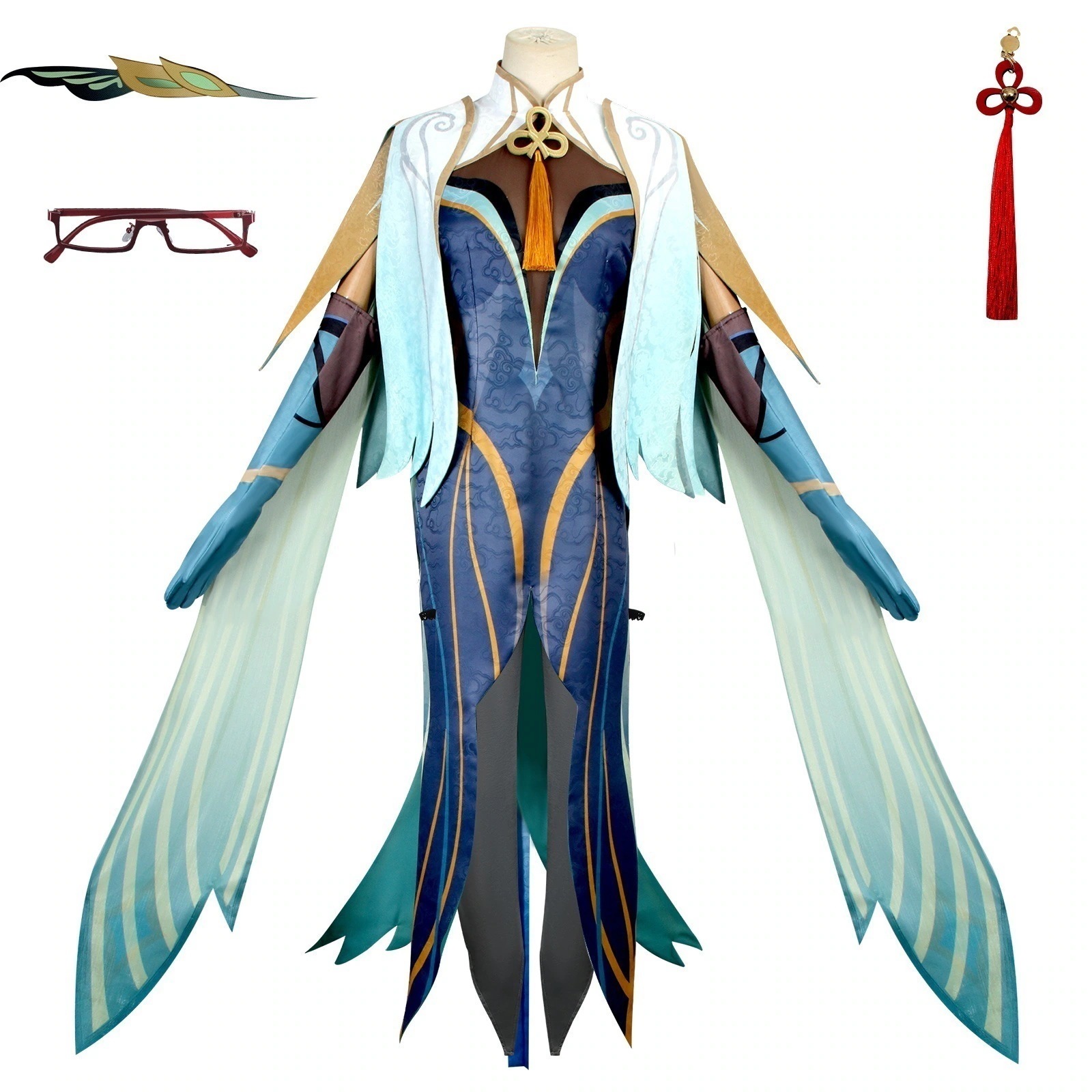 【2025新作】コスプレ 仮装Cos原神cos服は雲を残して真君コスプレゲームアニメ衣装を借ります イベント用品