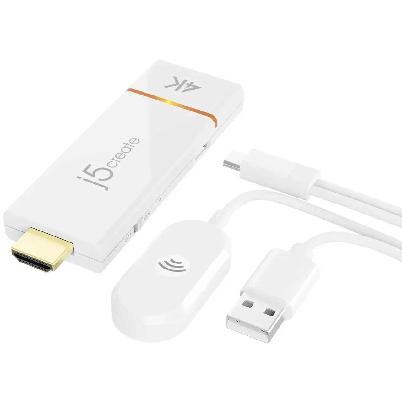 ScreenCast JVAW76 [ホワイト] 4K ワイヤレスHDMIドングルレシーバー 11,658円