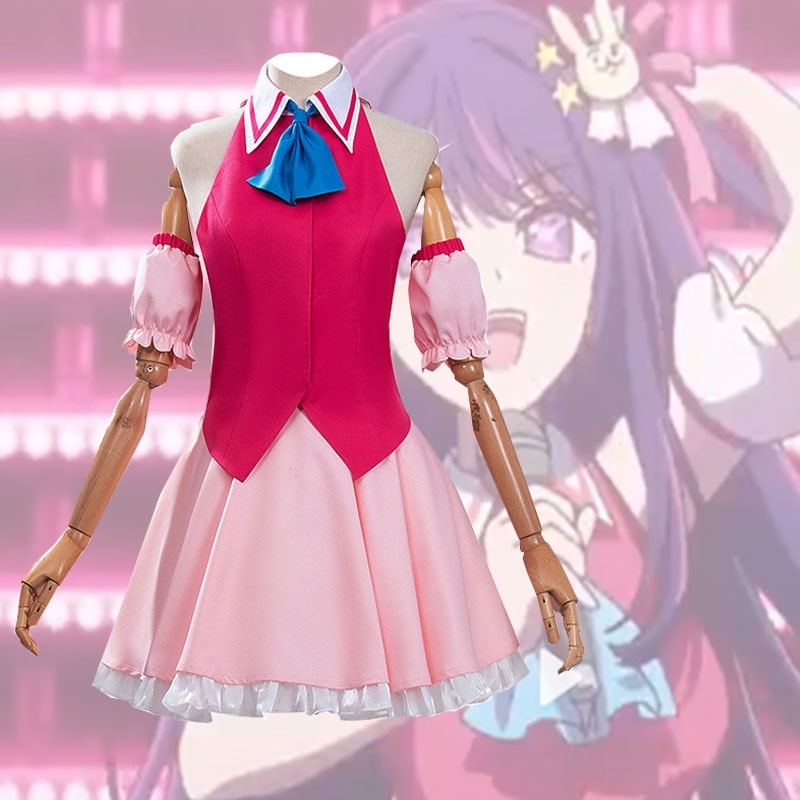 おすすめ 星野愛 子供コスプレ衣装 アニメ二次元衣装 アニメ制服 美少女アイドル 歌衣装