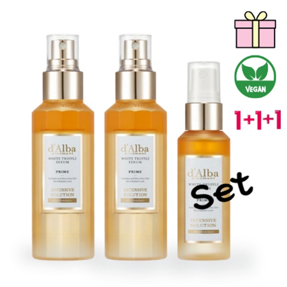 【韓国コスメ】【1+1+1/セット】 ホワイトトリュフプライムインテンシブセラム, 100ml 2個 + 50ml 1個 /根はコラーゲンミスト