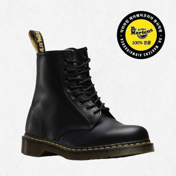 8ホールブーツ 1460 smooth 光沢ブラック 10072004 2508744