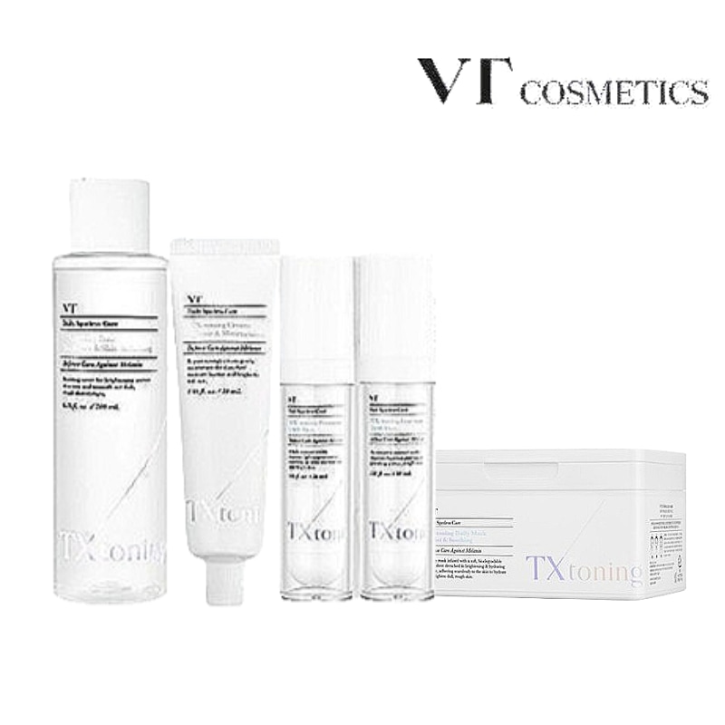 [TX トーニングセット] TXトーニングトナー200ml/ エッセンス1000 30ml/ エッセンス2000 30ml/ クリーム(トラネキサム酸/グルタチオン/ナイアシンアミド/美容液 6,790円