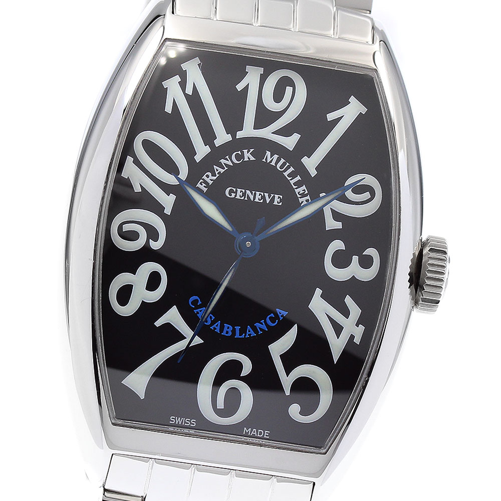 フランクミュラー FRANCK MULLER 5850HC カサブランカ 自動巻き メンズ 箱・保証書付き_898160【中古】