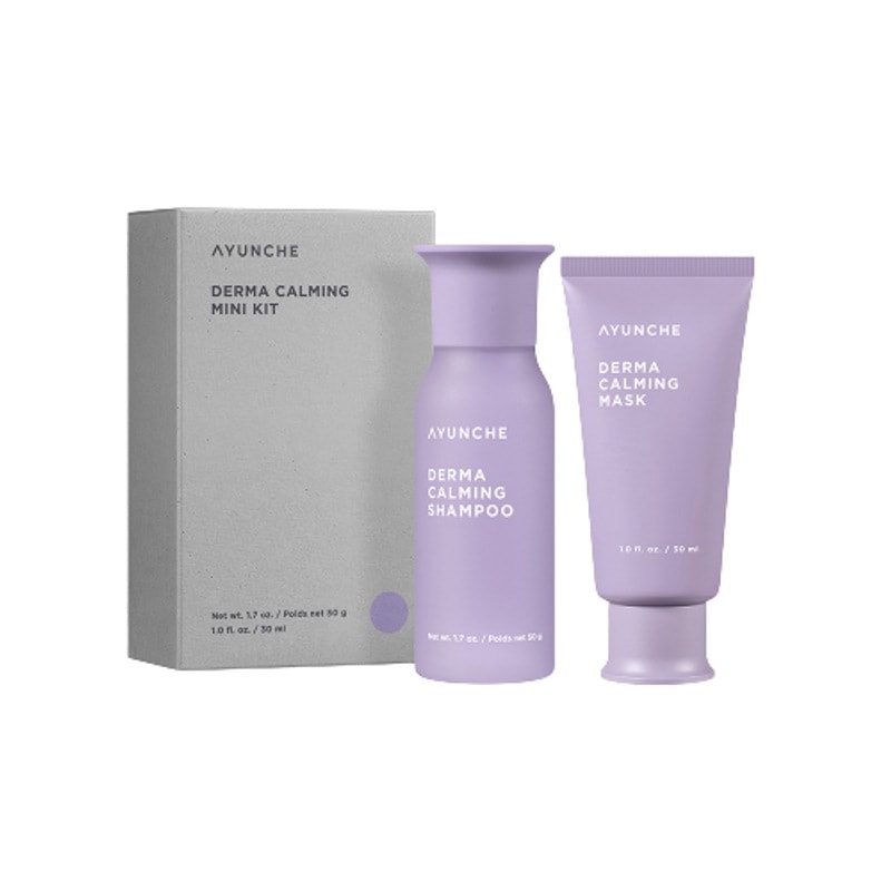 AYUNCHEアユンチェダマカーミングヘアケア3種セット（シャンプー500g＋マスク200ml＋セラム80ml）