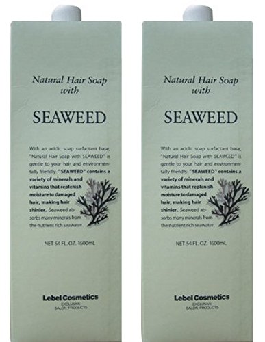 X2個セット ルベル ナチュラル ヘア ソープ ウィズ JO（ホホバ）1600ml 詰替え用 X2個セット ルベル ナチュラル ヘア ソープ ウィズ JO（ホホバ）1600ml