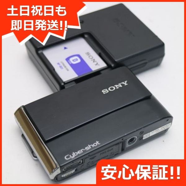 美品 Cyber-shot DSC-T70 ブラック SONY デジカメ 58