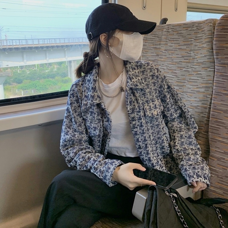 ジャケット 魅せる トップス ミディアム丈 秋冬 袖あり 長袖 襟付き ストレート