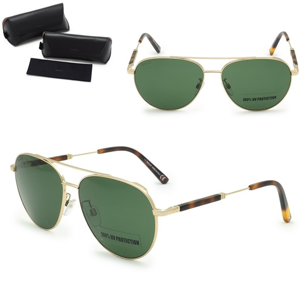 サングラス BY0074-H/S 28N 59 サングラス ノーズパッド UVカット メンズ ゴールド グリーン