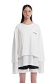 88 Layered long sleeves T-Shirt_White