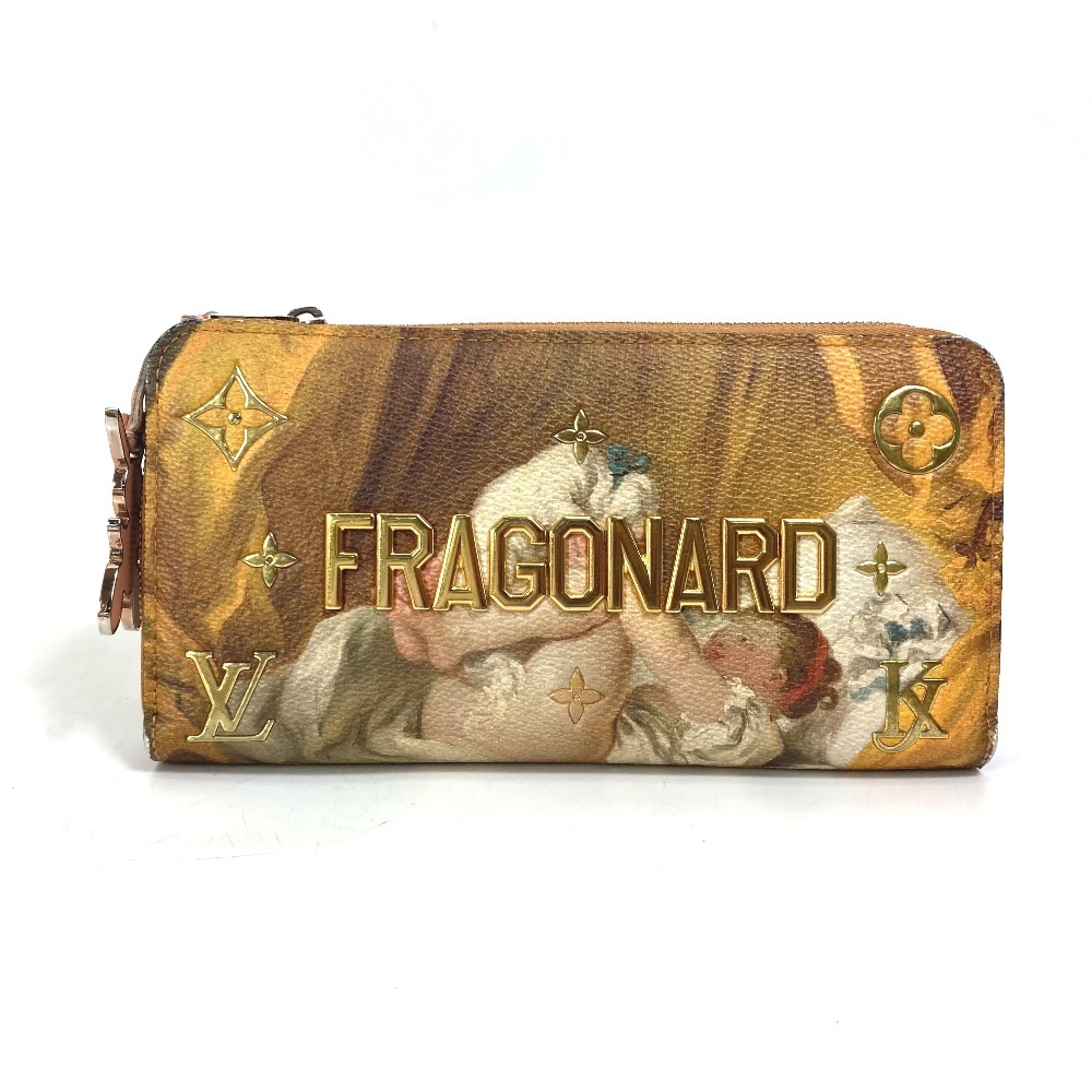 長財布 M64605 ジッピーウォレット モノグラムセルティ マスターズコレクション フラゴナール FRAGONARD レザー ピンク