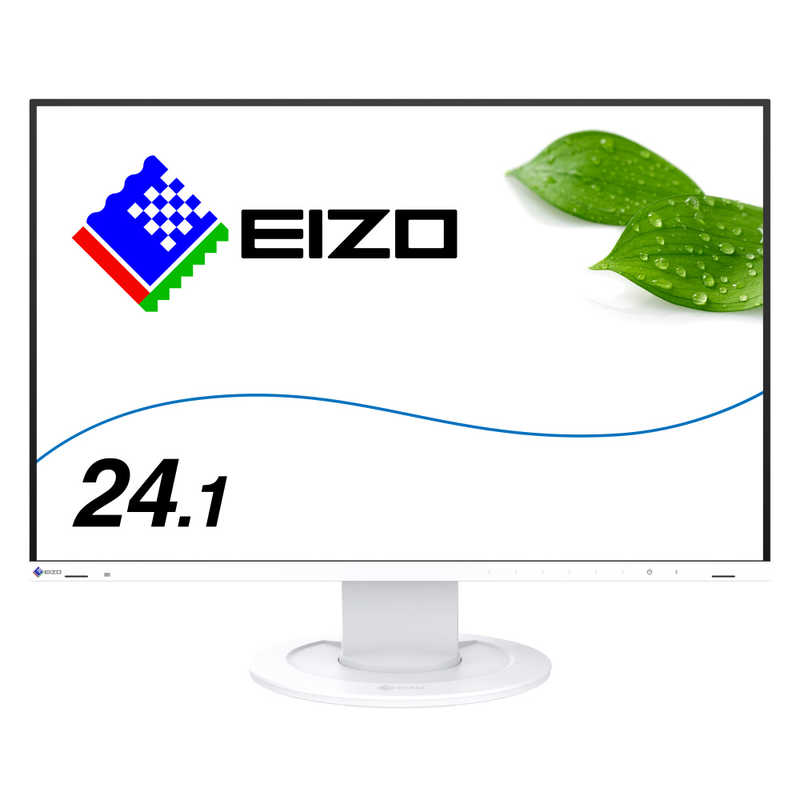 EIZO　液晶モニター FlexScan フレームレス アンチグレアIPS 疲れ目軽減 ［ 24.1型 / WUXGA(1920×1200) / ワイド ］ ホワイト　EV2410R-WT 61,490円