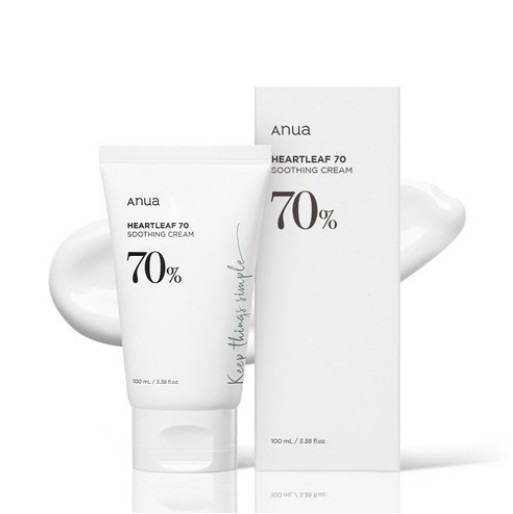 ドクダミ70 低刺激 鎮静 スライディング クリーム 100ml x 2個 (鎮静/弾力/保湿/栄養供給/活力/しわ防止)