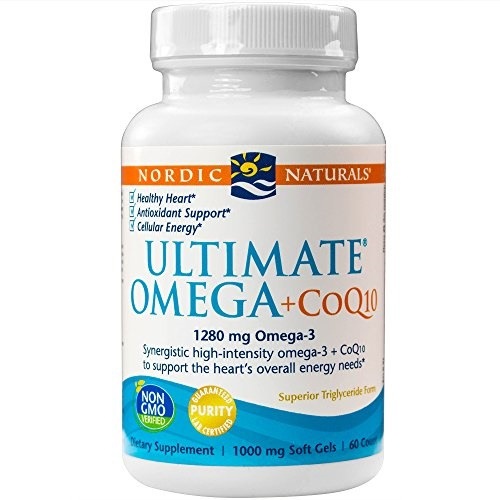 その他 Nordic Naturals - Ultimate Omega +CoQ10, Support for the Hearts Overall Energy Needs, 60 Count (FFP)