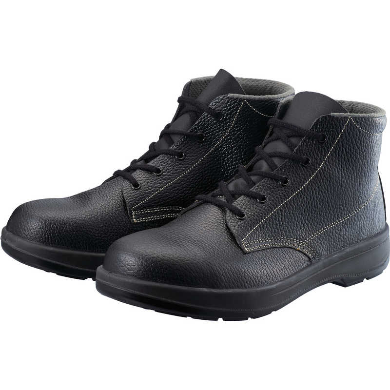 シモン　シモン 2層ウレタン底安全編上靴　AW22BK-23.5