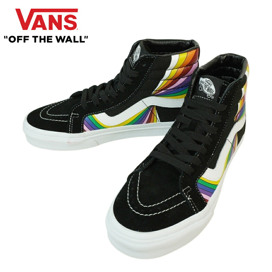 バンズ VANS ヴァンズ【箱無し】SK8-HI REISSUE スケーターハイ レイシュー(REFRACT)BLK/TR WHT/MULTI(リフラクト)ブラ