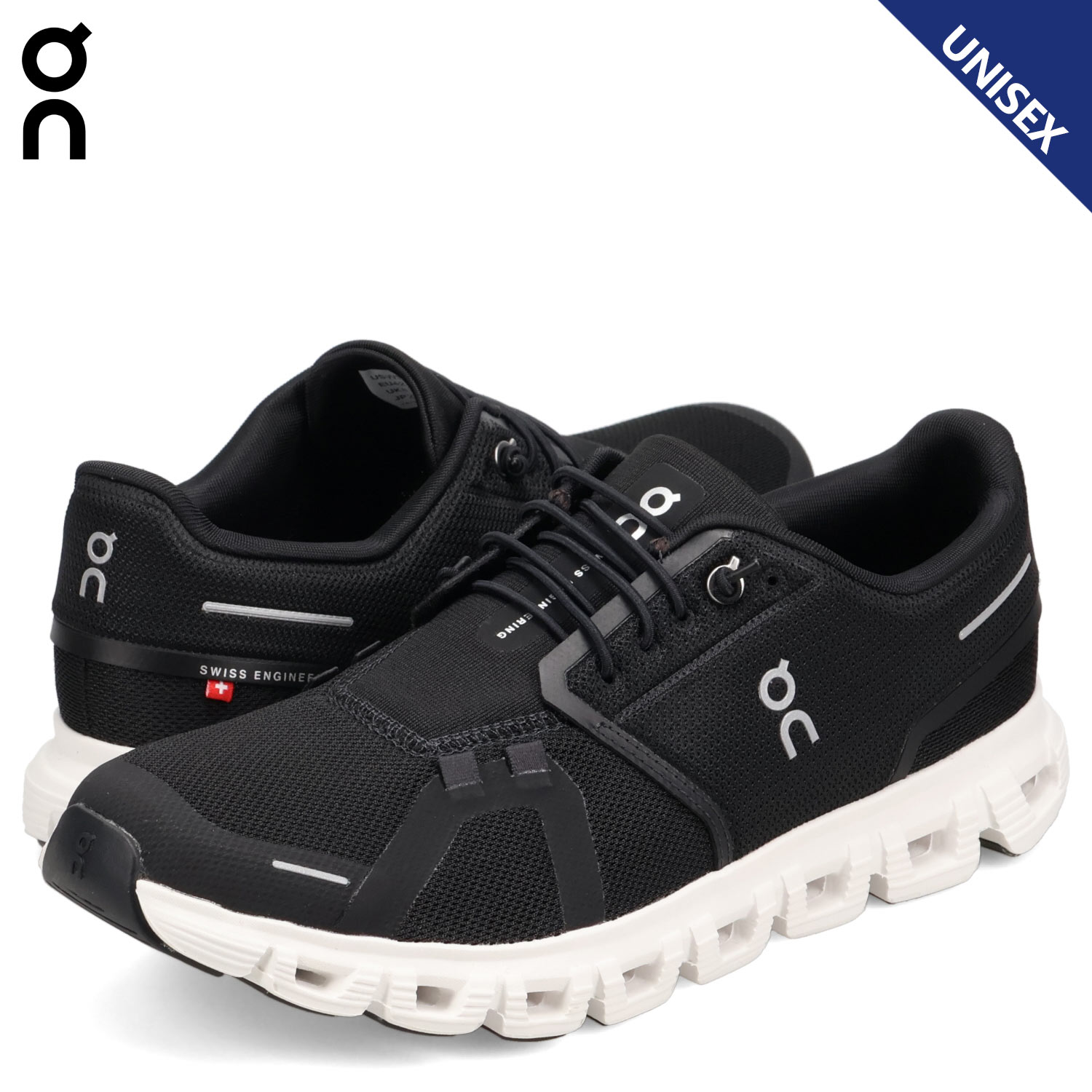 スニーカー クラウド 6 メンズ レディース ブラック 黒 3WF10060299